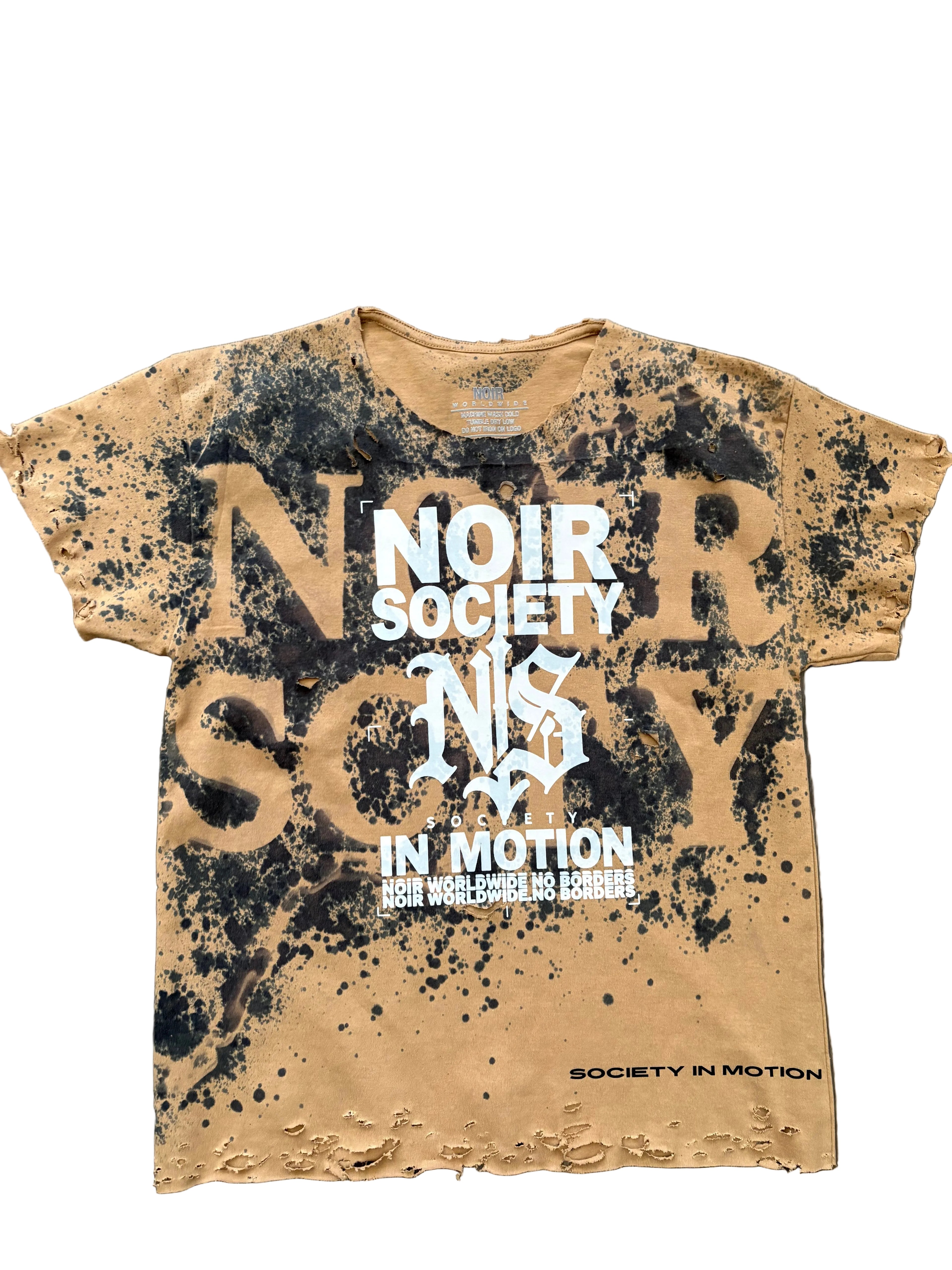 Society in Motion Splatter Tee