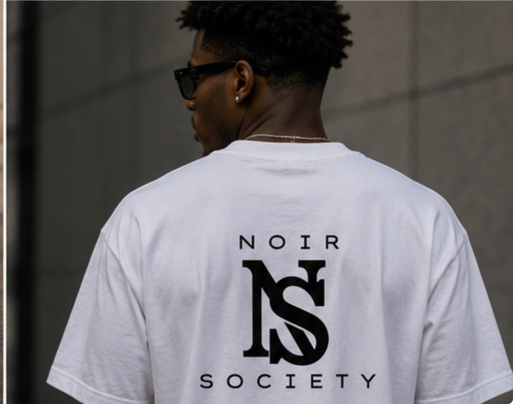 Noir Society Monogram Tee