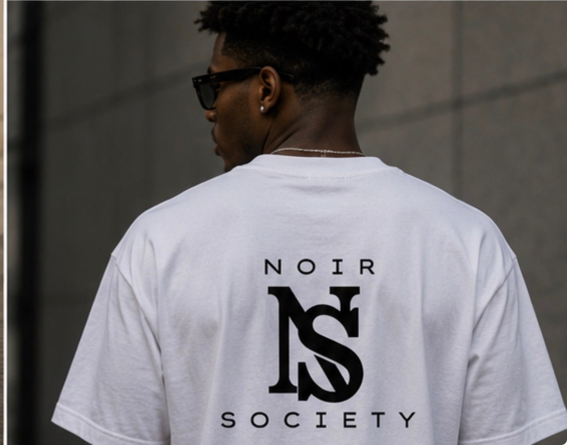 Noir Society Monogram Tee