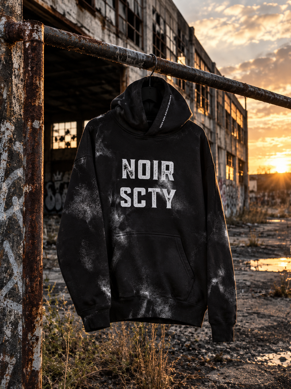Noir Scty Hoodie
