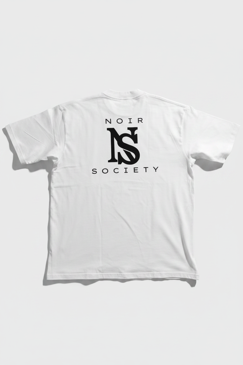Noir Society Monogram Tee