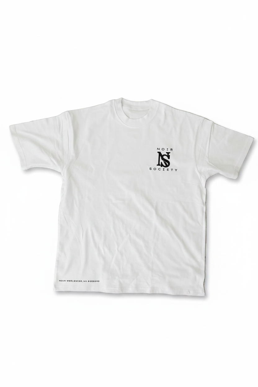 Noir Society Monogram Tee