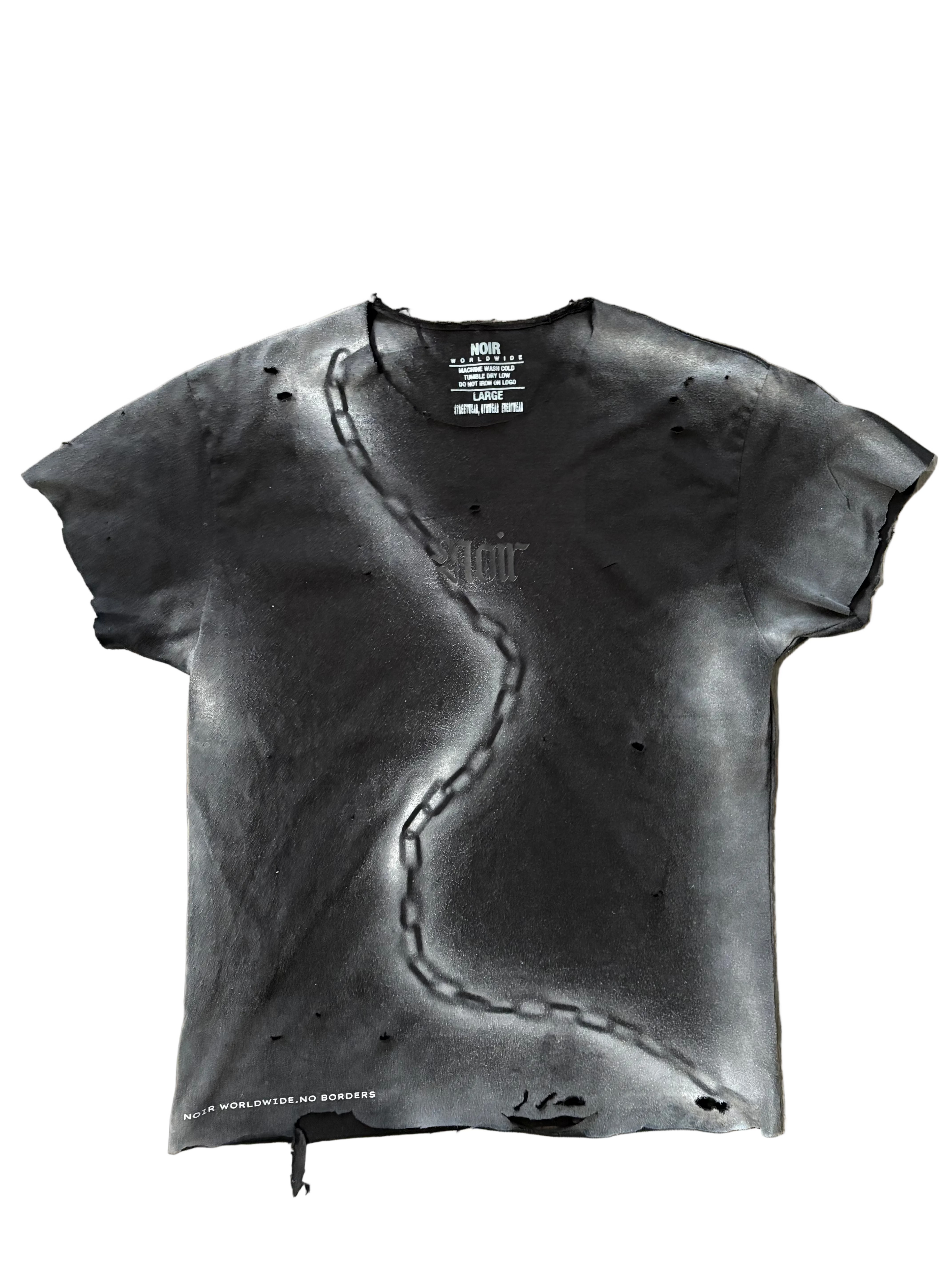 Noir Split Tee