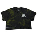 Noir Society Distressed Crop